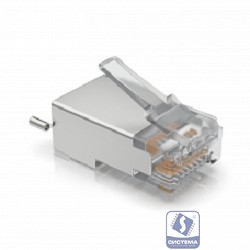 UBIQUITI UISP-Connector-SHD Экранированный коннектор RJ45 для UISP Cable Pro и Cable Carrier, 100 шт.