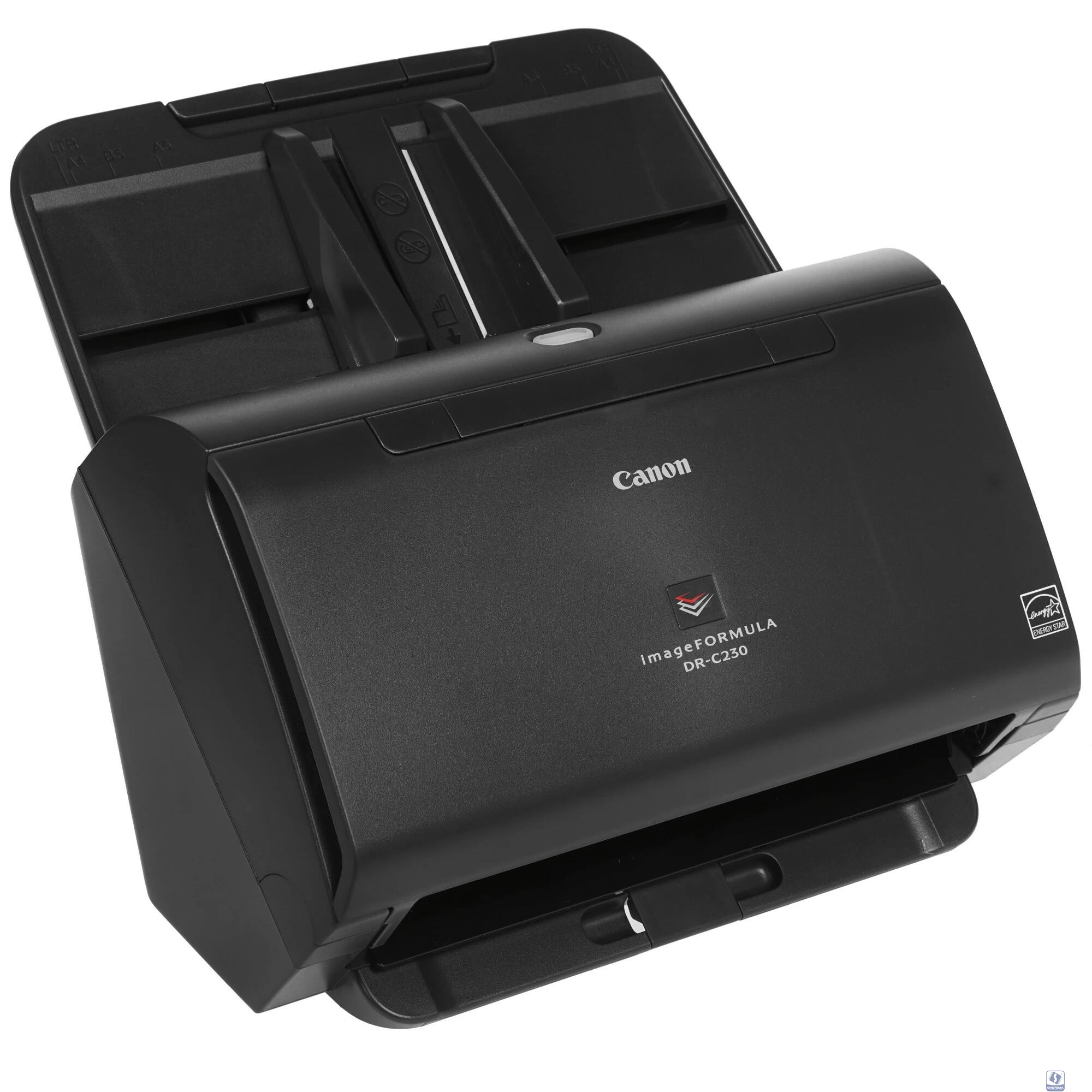 Сканер Canon DR-C230  2646C003 (Цветной, двухсторонний, 30 стр./мин / 60 изобр./мин, ADF 60, USB 2.0, A4)