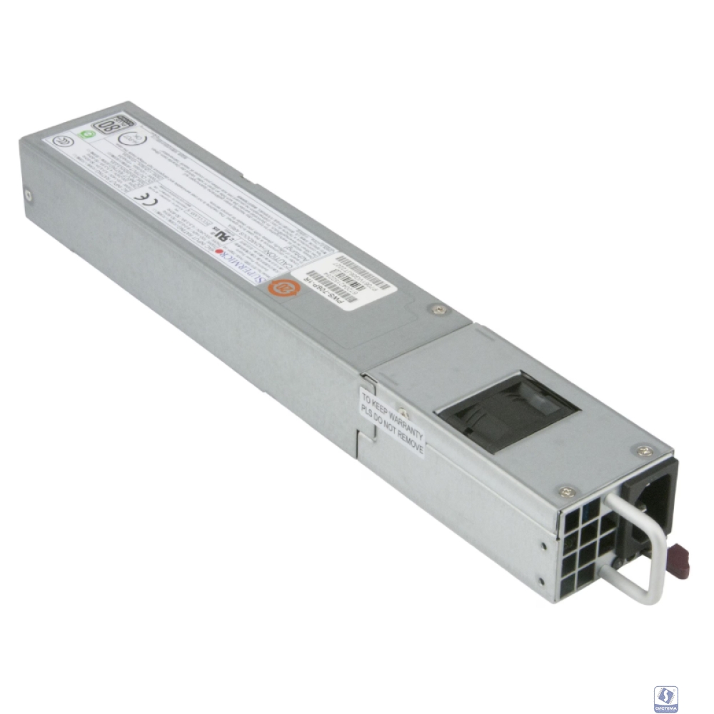 Supermicro PWS-706P-1R Сервер.блок питания 700/750W Single Output Power Supply Platinum level, 54.5m
