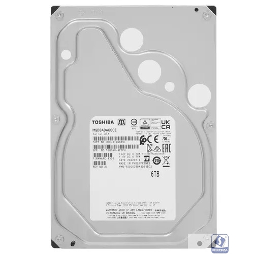 6TB Toshiba Server (MG08ADA600E)  