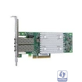 QLogic 32Gb Dual Port FC HBA, PCIe Gen3 x8, SR LC multi-mode optic (QLE2742-SR-CK)
