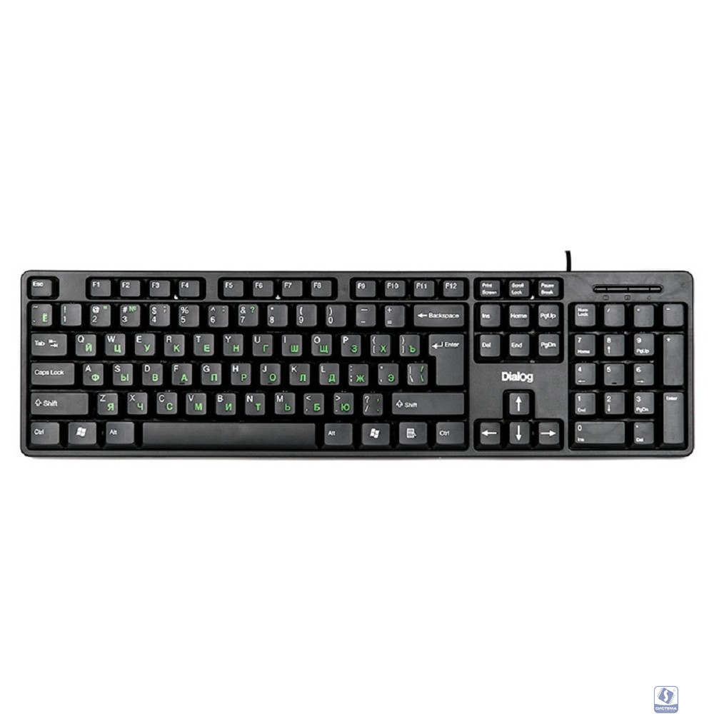 Dialog Клавиатура KS-030U BLACK Dialog Standart - USB 