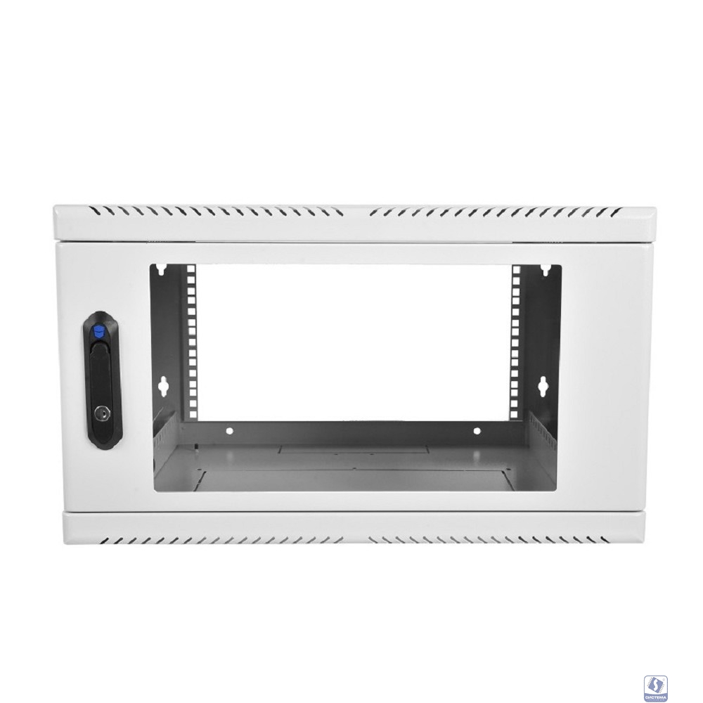 ЦМО Шкаф телекоммуникационный настенный, 6U, 600x650 дверь стекло (ШРН-6.650) (1 коробка)