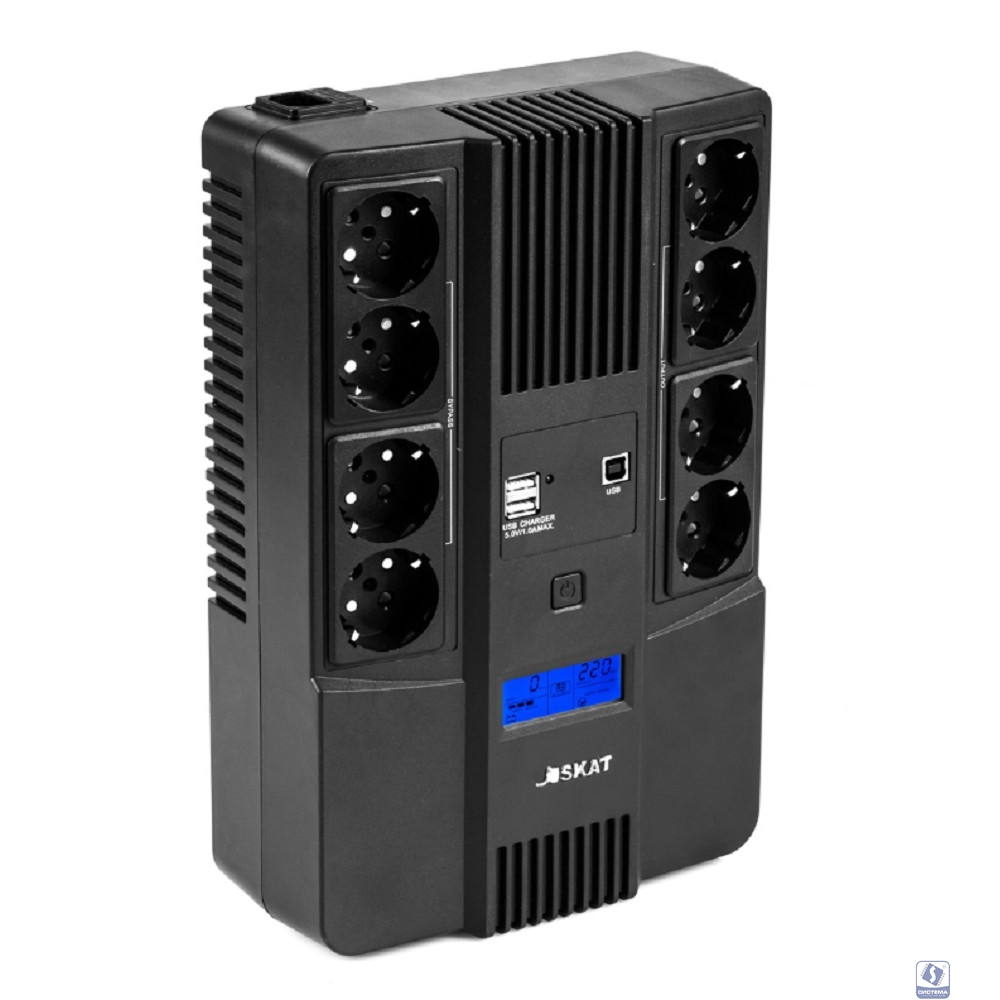 ИБП Бастион SKAT-UPS 1000-AID-IN-1x9-8  (8934)