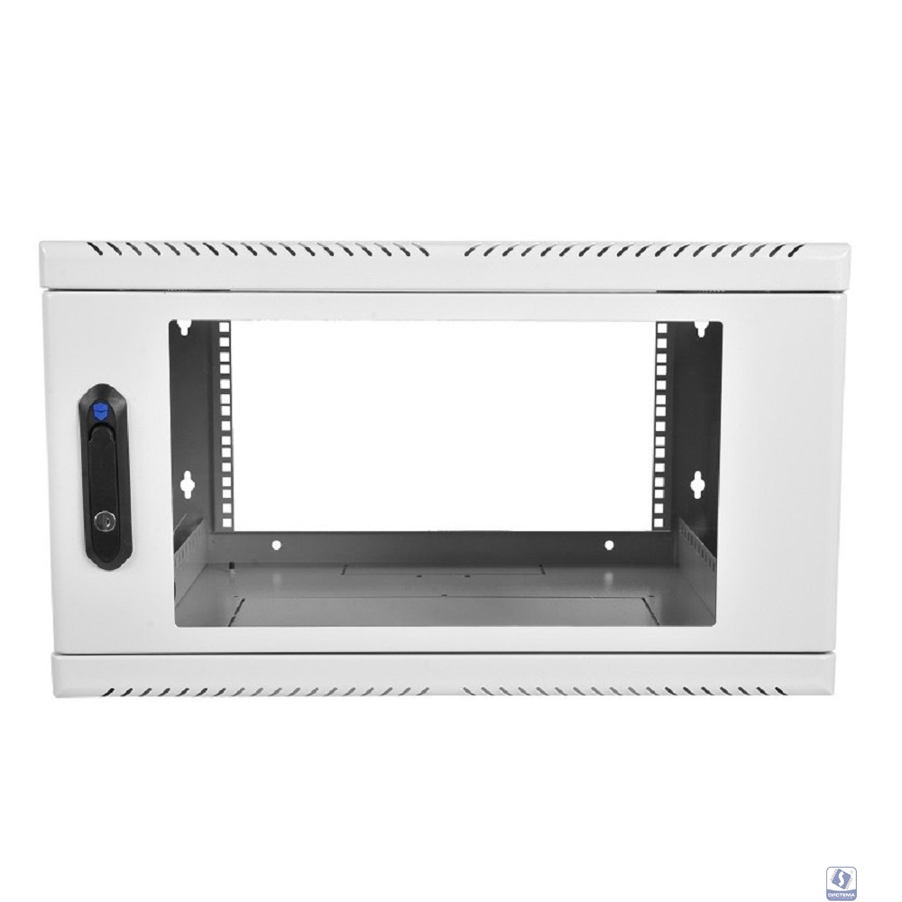 ЦМО Шкаф телекоммуникационный настенный 9U (600х300) дверь стекло (ШРН-9.300) (1 коробка)