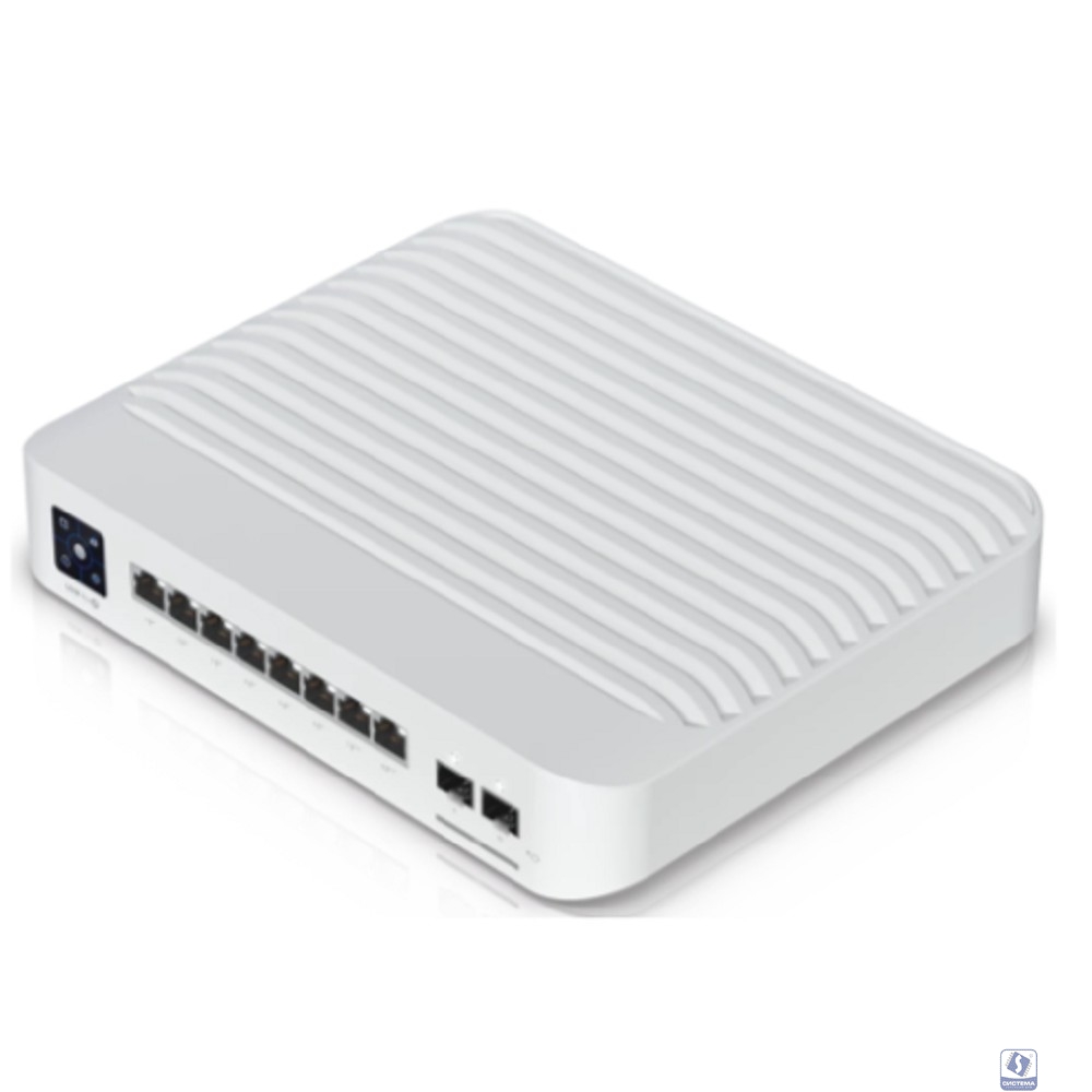 UBIQUITI UniFi Switch Pro 8 PoE PoE-коммутатор, 8х 1G RJ45, 2х 10G SFP+, раздача 120 Вт