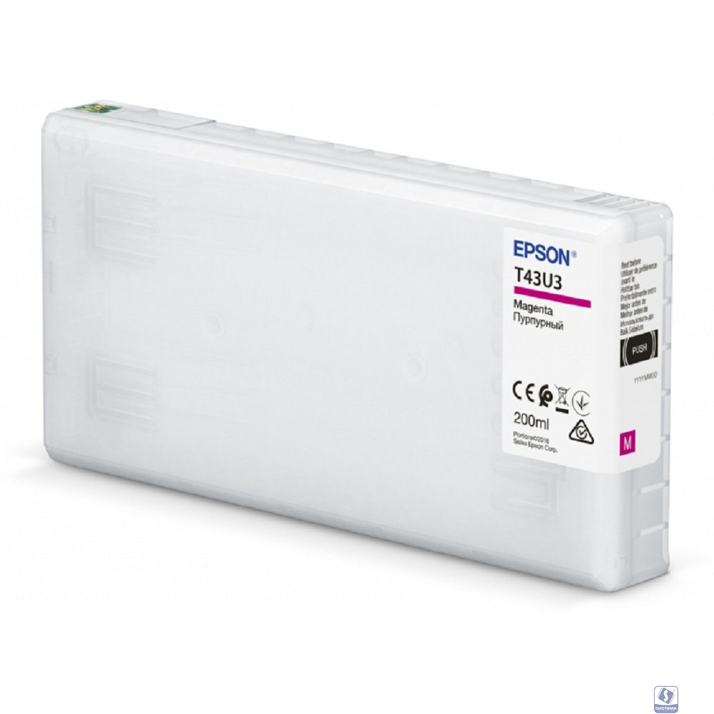 Картридж/ Epson T43U Magenta SURELAB SL-D800
