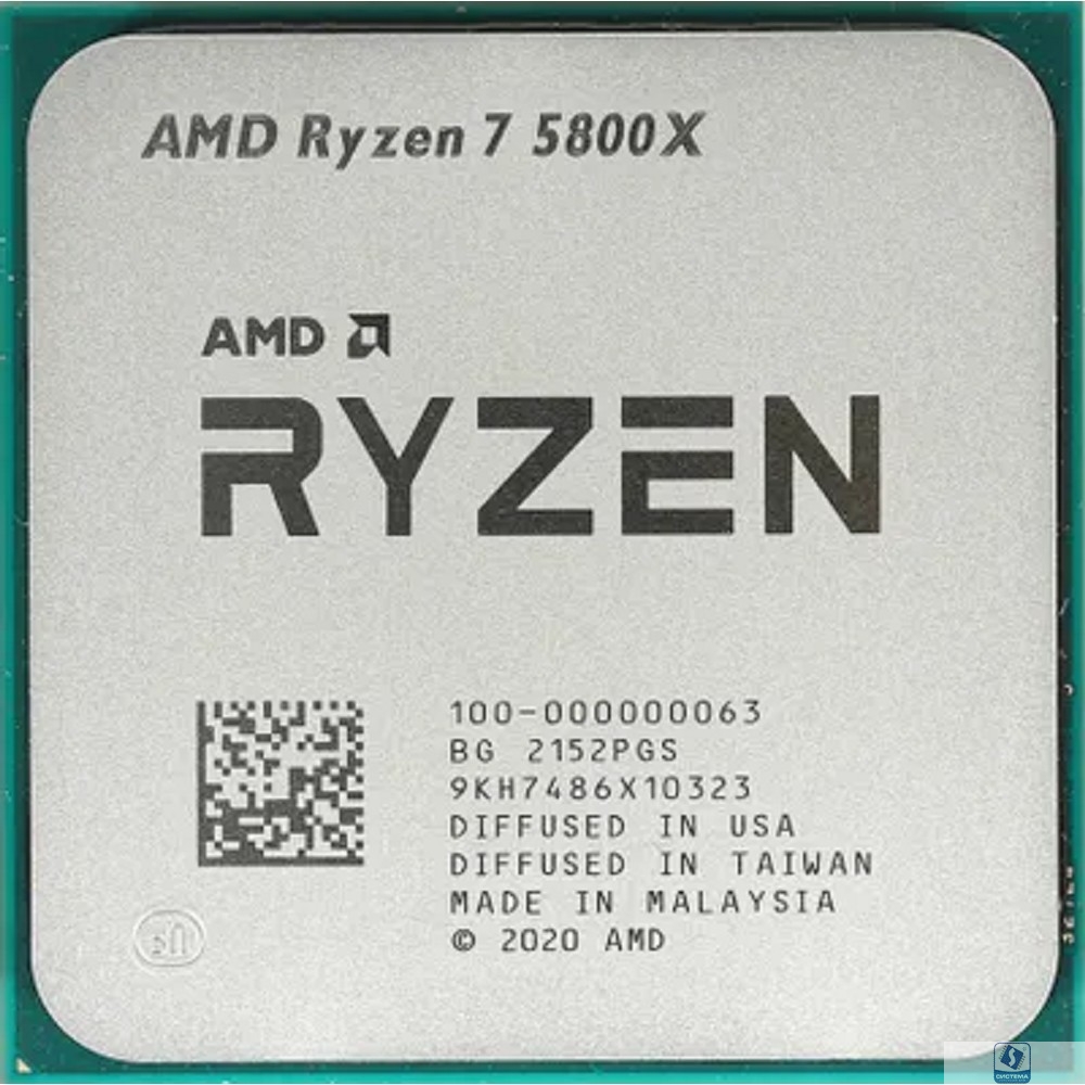 CPU AMD Ryzen 7 5800X BOX (100-100000063WOF)  BOX (без кулера)