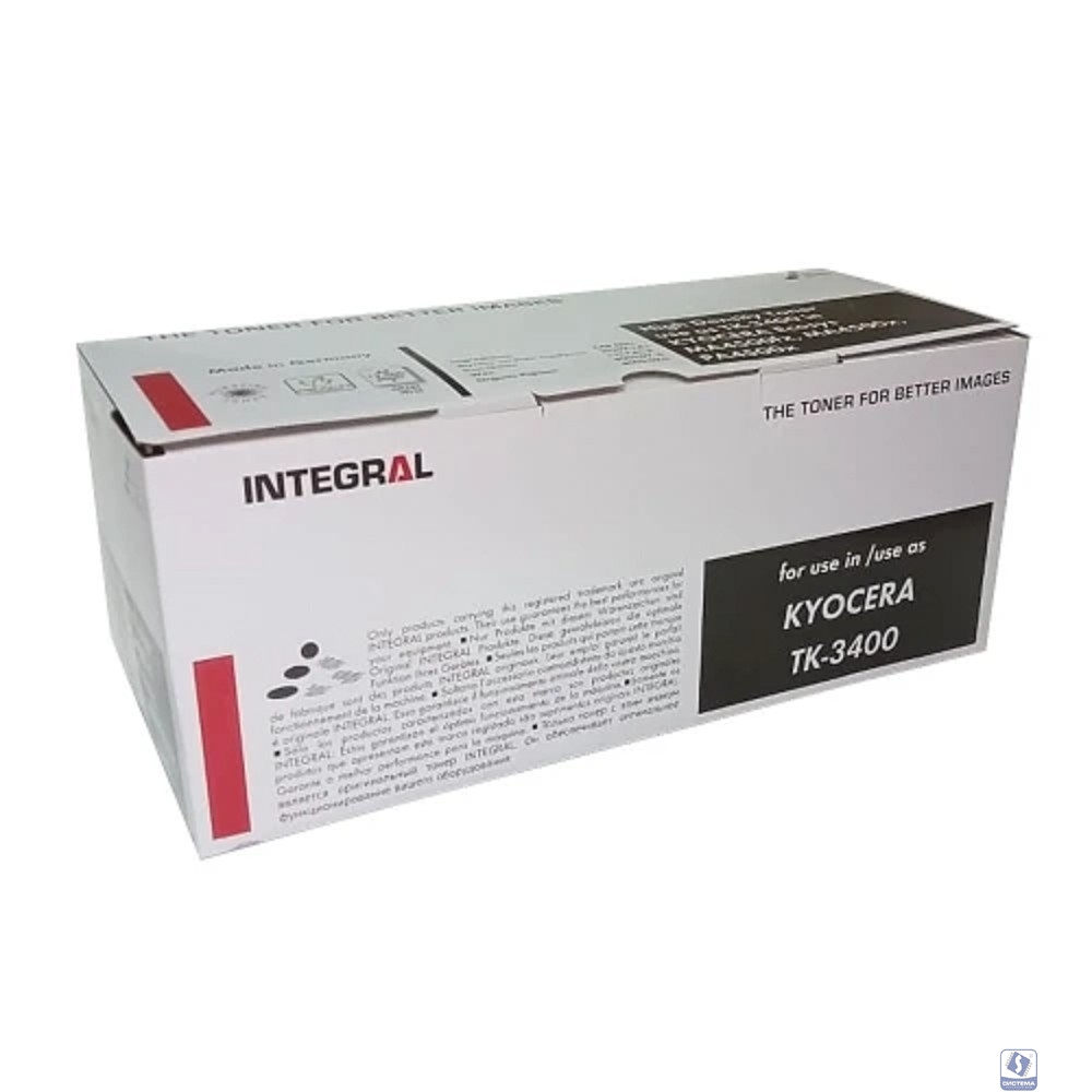 INTEGRAL TK-3400 Тонер-картридж для  Kyocera MA4500fx, MA4500x, PA4500x , 12500 стр
