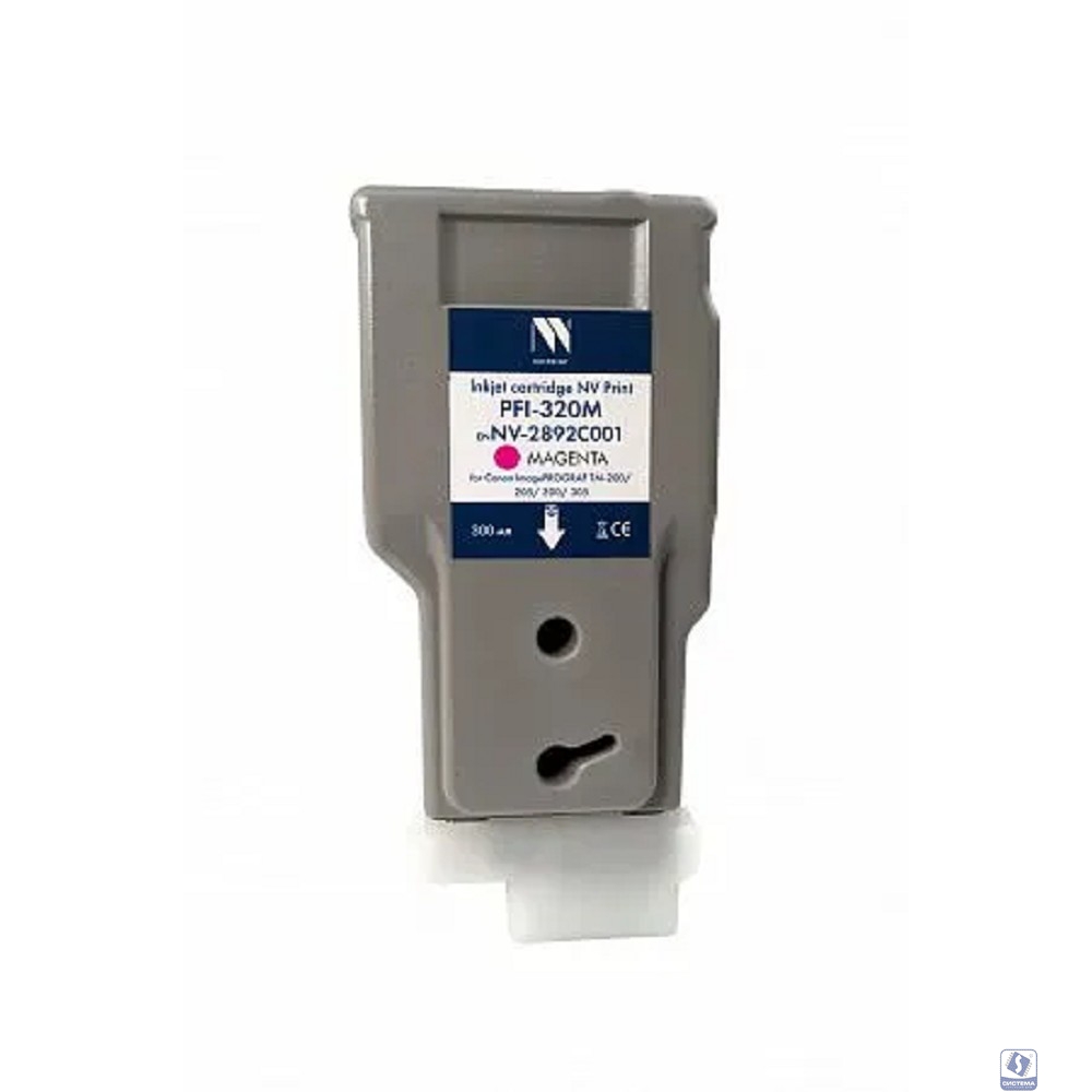 Струйный картридж NV Print PFI-320M (NV-2892C001) Magenta для Canon ImagePROGRAF TM-200/205/300/305 (300 мл) 
