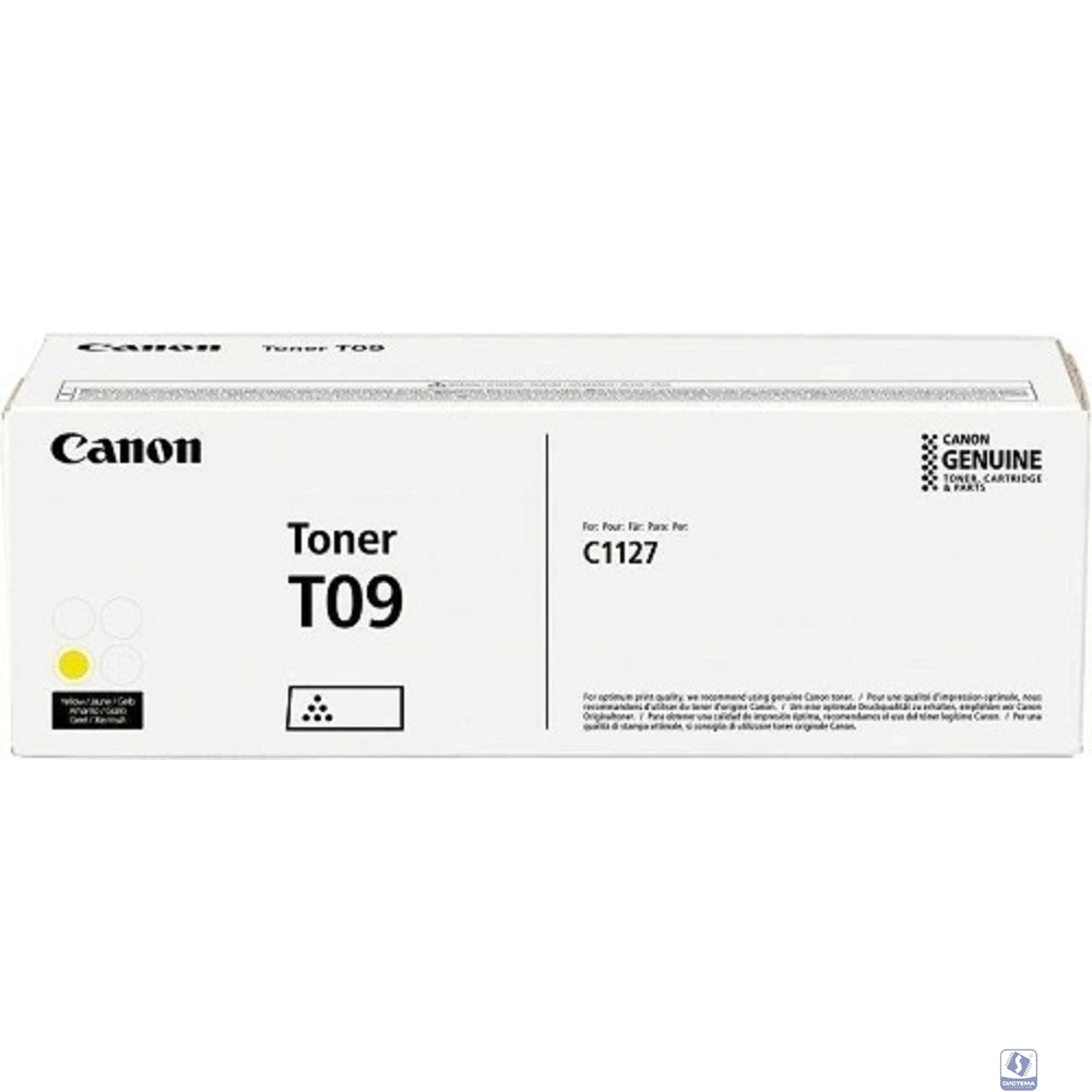 Canon 3017C006 Тонер желтый Toner 09 Yellow (5900 стр.)
