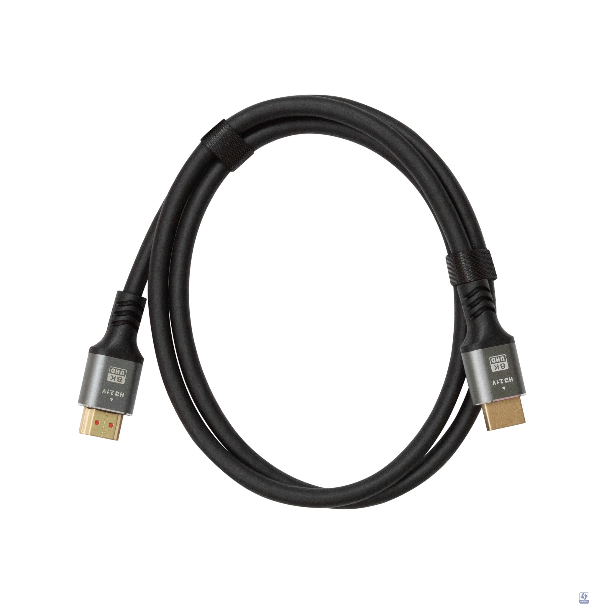 Bion Кабель HDMI v2.1, 19M/19M, 3D, 8K UHD, экран, 1 м, черный [BXP-HDMIV21-1M]