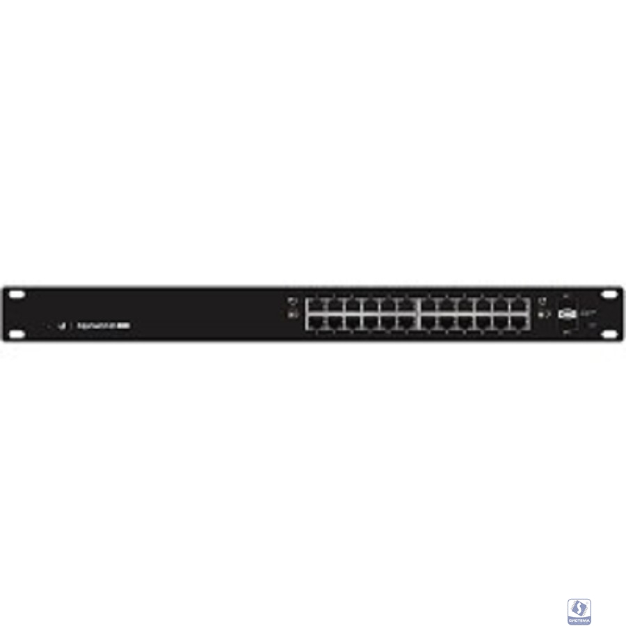 UBIQUITI ES-24-250W 24 портовый коммутатор с раздачей 24 В или 48 В на всех портах, 250Вт