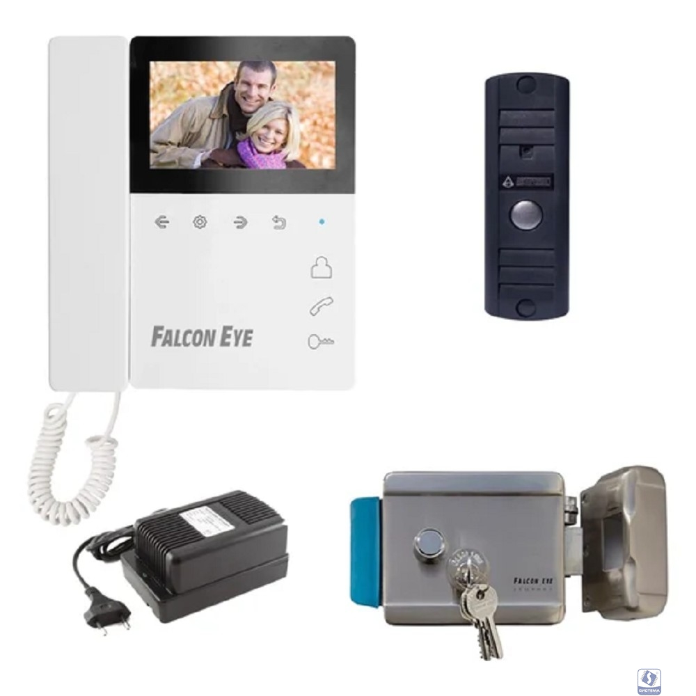 Комплект домофона Falcon Eye Taurus (Lira+AVP-506+FE-2369+FE12/50) ассорти