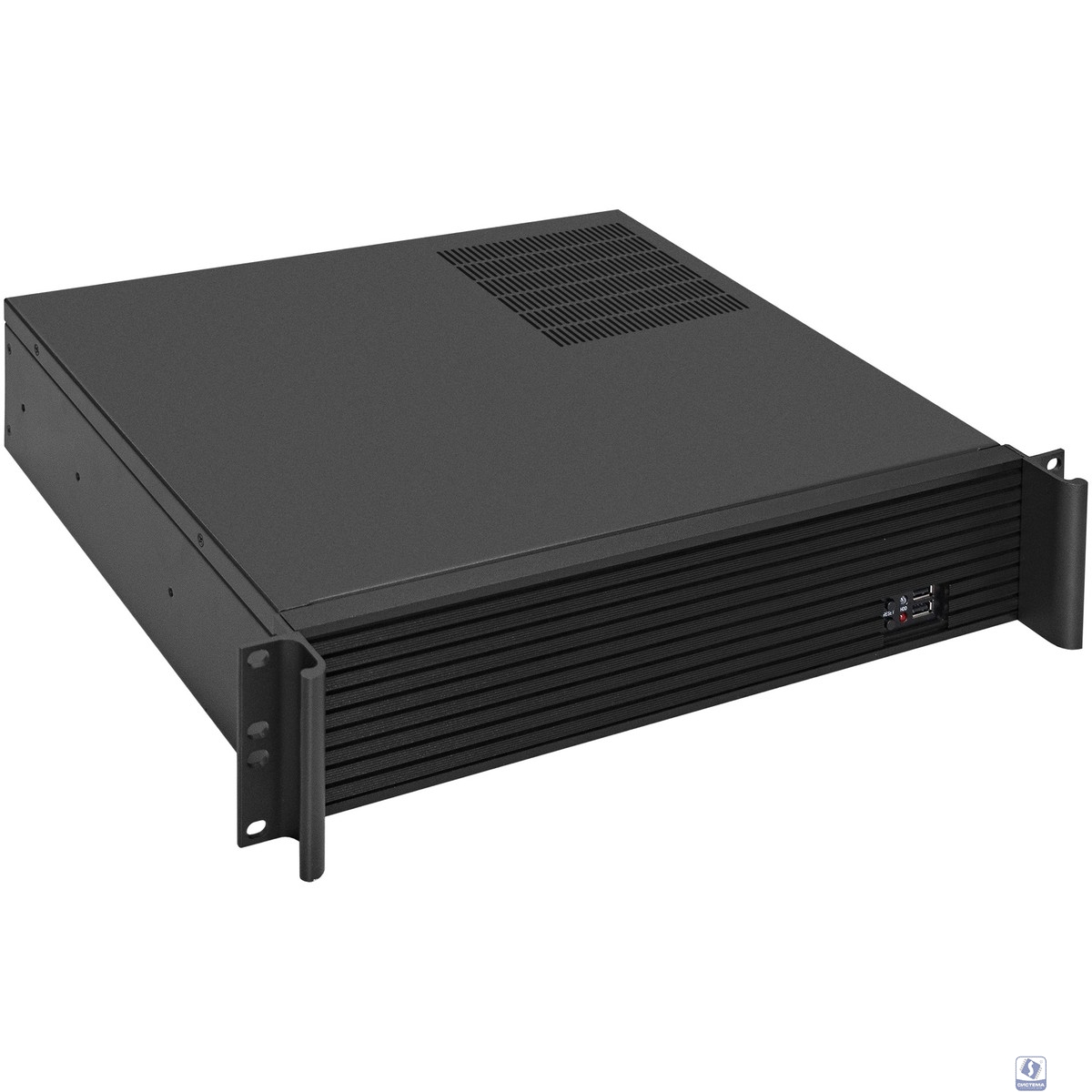 Exegate EX293319RUS Серверный корпус ExeGate Pro 2U350-03 <RM 19", высота 2U, глубина 350, БП 1200ADS, USB>