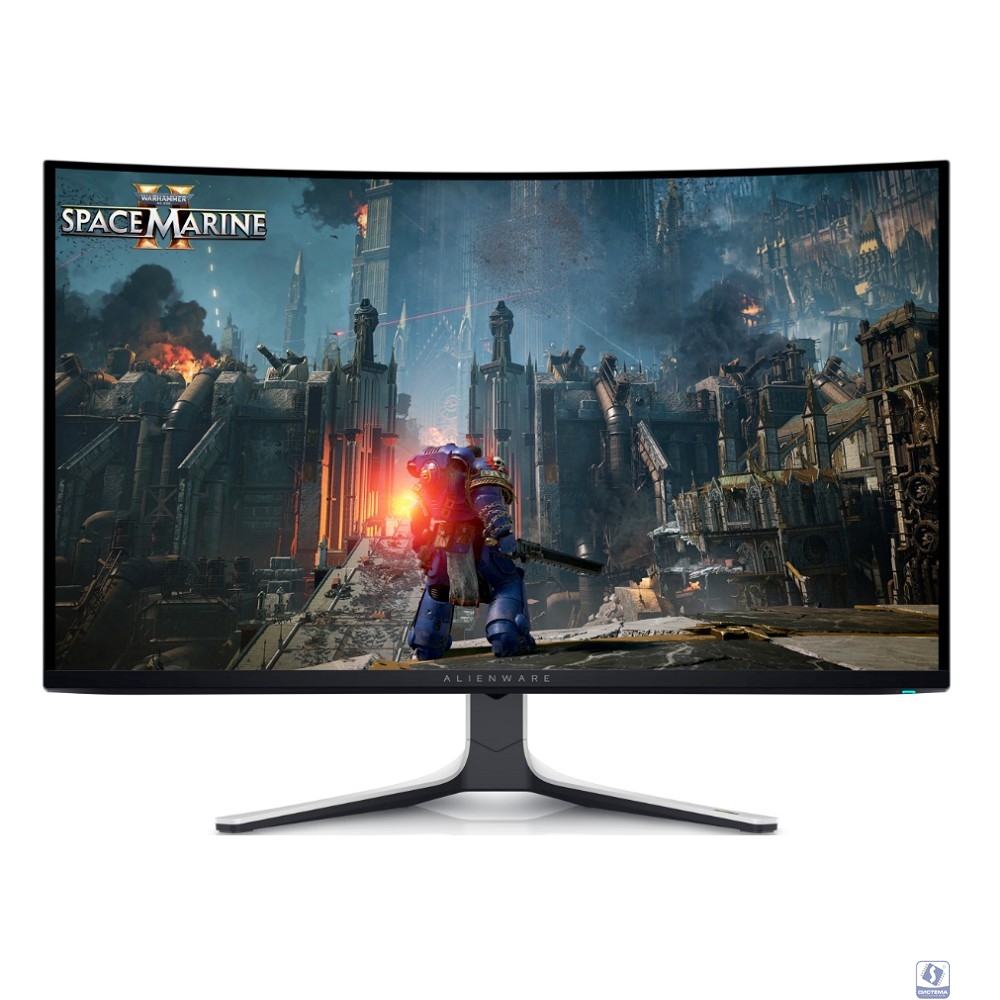 Монитор Dell 31.6" AW3225QF 1700R, QD OLED, UHD, 0,03ms, 1000cd, 240Hz, HDMI, DP, USB, HAS