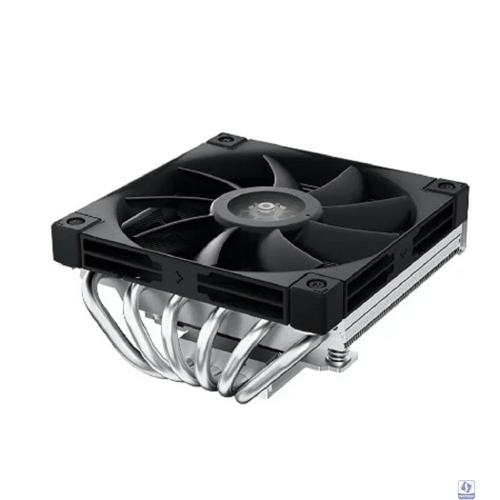 Cooler Deepcool AN600 LGA1700/1200/115X/AM5/AM4 низкопрофильный 67mm  TDP 180W, PWM, черный RET