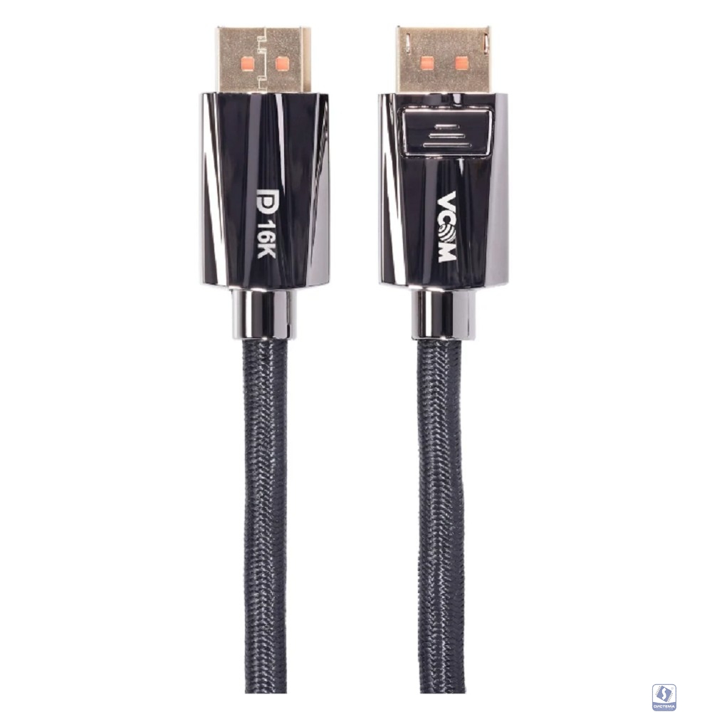 VCOM CG655-3.0 Кабель соединительный DP-DP 2.1V 80 Gbs 16K@60Hz  3м , медь