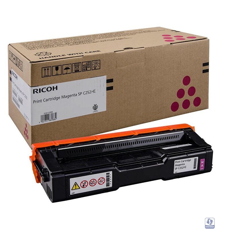 Ricoh 407718 Картридж тип SP C252HE, Magenta 