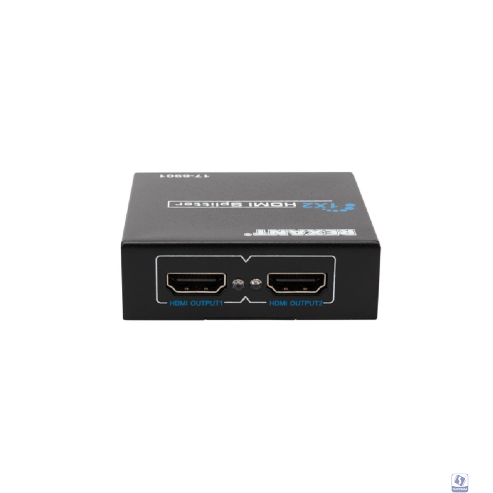 Rexant (17-6901) Делитель гнездо HDMI на 2 гнезда HDMI, металл