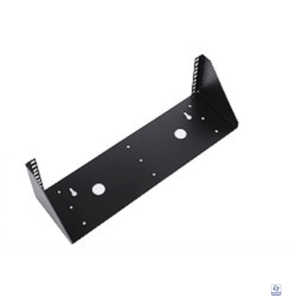 ЦМО Кронштейн телекоммуникационный настенный вертикальный 4U, цвет черный  [КНО-В-4U-9005]