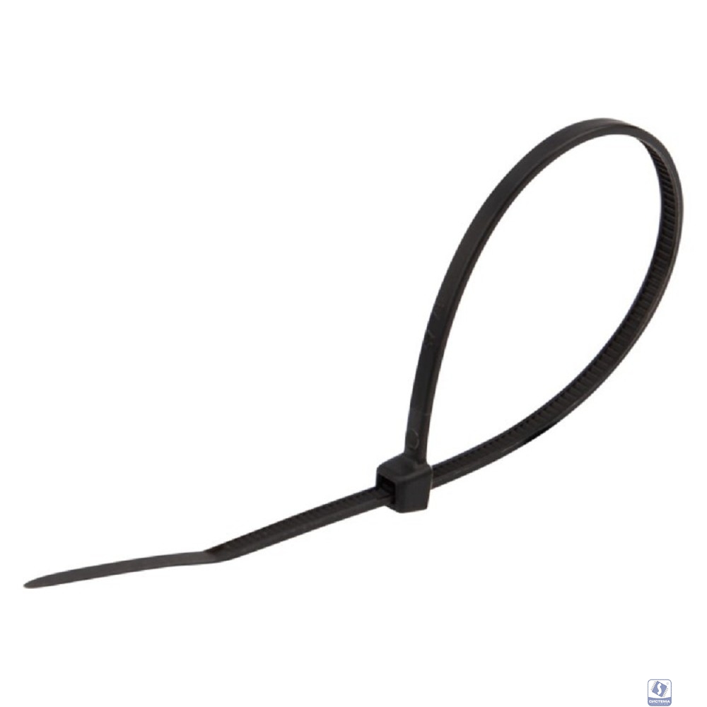 Rexant (07-0301-25) Стяжка кабельная нейлоновая 300x4,8мм, черная (25 шт/уп)