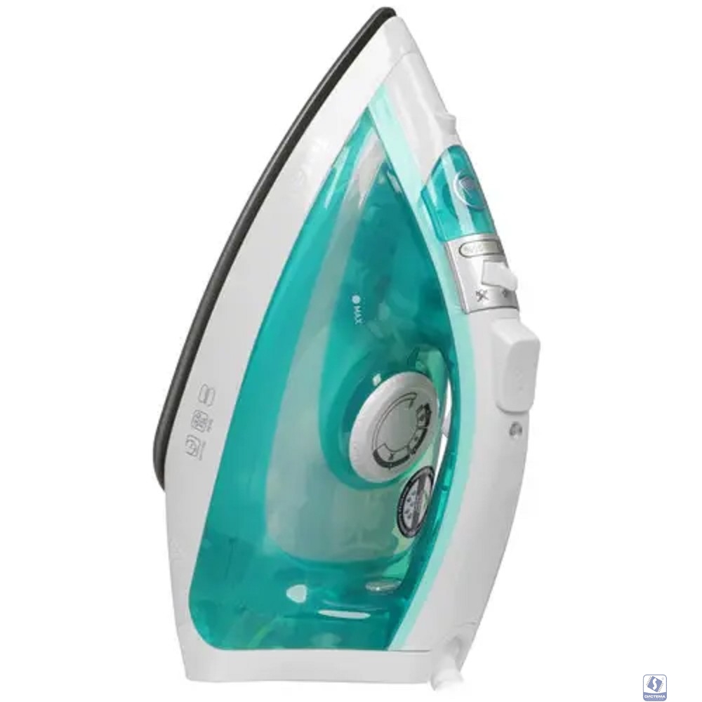 Повреждение упаковки TEFAL FV1R10F1 Утюг,2000Вт, 90г, бирюзовый