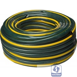 GRINDA Шланг "STANDARD" поливочный, 15 атм., армированный, 3-х слойный, 3/4"х50м [429000-3/4-50]