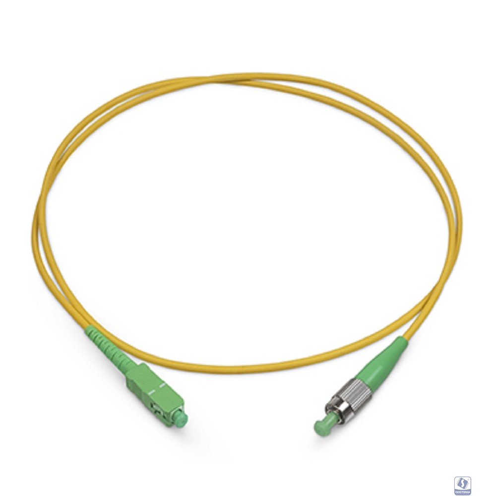 Cabeus FOP(s)-9-FC/APC-SC/APC-1m Шнур оптический simplex FC/APC-SC/APC 9/125 sm 1м LSZH