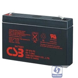 CSB Батарея GP672 (6V/7,2(7)Ah)