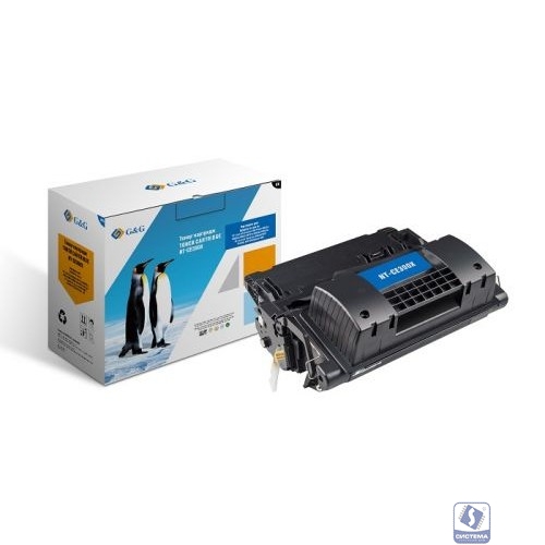 Картридж лазерный G&G GG-CE390X черный (24000стр.) для HP LJ Enterprise 600 M602n/M603n/M4555f MFP