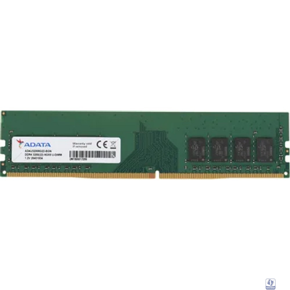 A-Data DDR4 8Gb AD4U32008G22-BGN OEM PC4-25600 CL22 DIMM 288-pin 3200MHz single rank