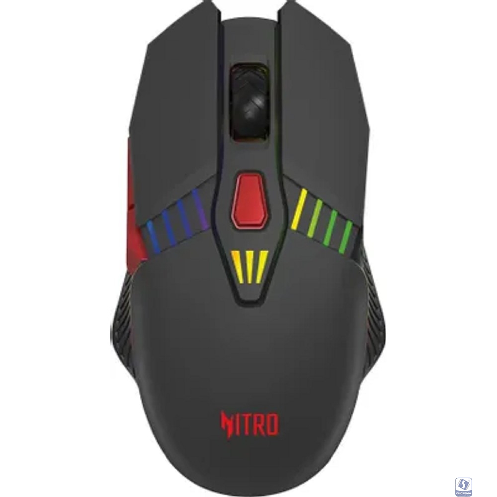 Acer Nitro OMR305 черный оптическая (3200dpi) беспроводная BT/Radio USB (6but)