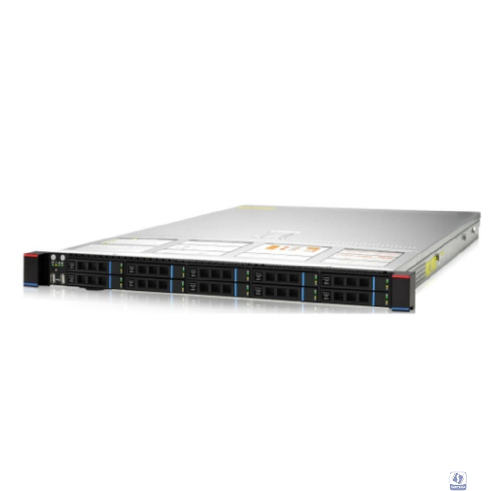 Gooxi SL101-D10R-G3 1U, 2xLGA4189 ; 32x DDR4; 10x 2.5" SATA/SAS ;  2х M.2 NVMe 2280 ;  2xPCIe 4.0x16;  OCP3.0 ; 2x1GbE i350; IPMI ; RAIL; 2x800W (EU power cables)