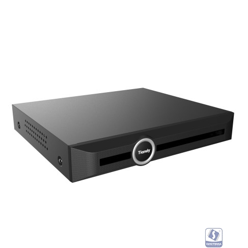 Tiandy TC-R3110 I/B/K/V3.0 10-ch, 80Mbps/80Mbps, разрешение записи до 8MP, способность к декодированию 1*8MP, 4*1080p, 8*720p, видеовыход: 1 HDMI & 1VGA одновременный вывод, Режим тревоги I/O 4/