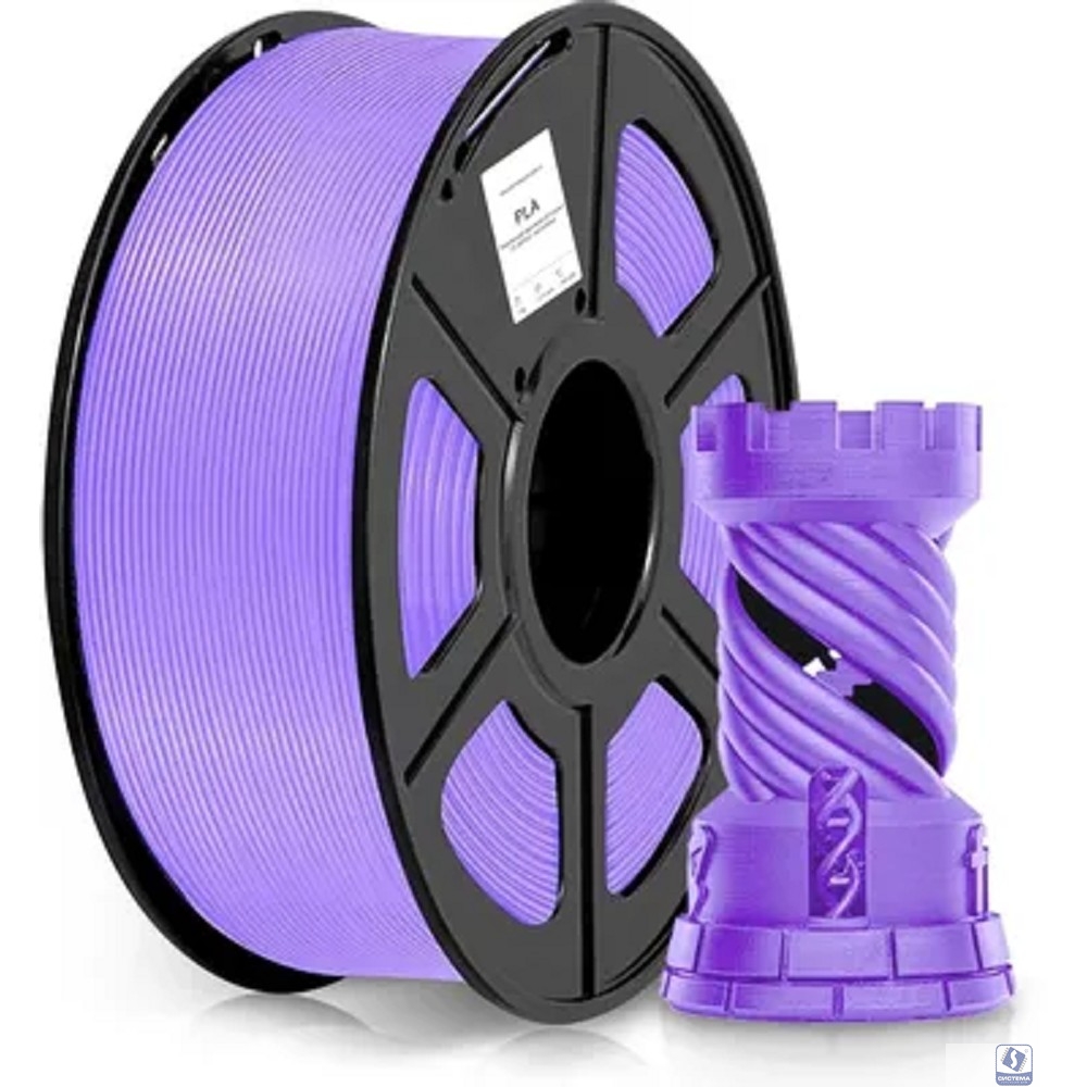 Пластик для принтера 3D Cactus CS-3D-PLA-1KG-PURPLE PLA d1.75мм 1кг L326м 1цв.