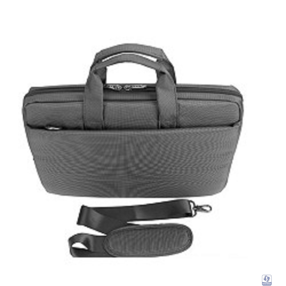 Сумка Continent  CC-215 GR  (полиэстр, серый  15,6'') Сумка Continent  CC-215 GR  (полиэстр, серый  15,6'')