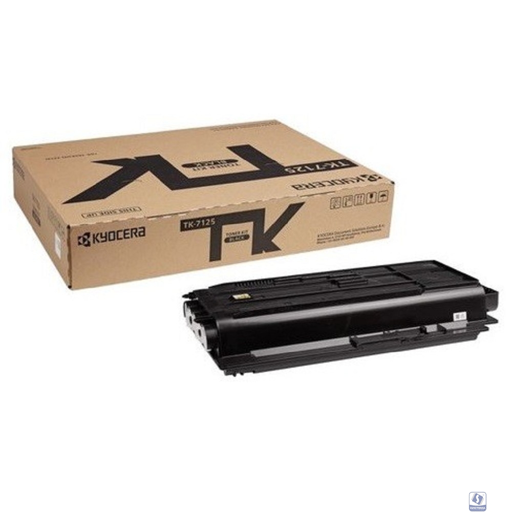 Kyocera-Mita TK-7125 Тонер картридж, Black 