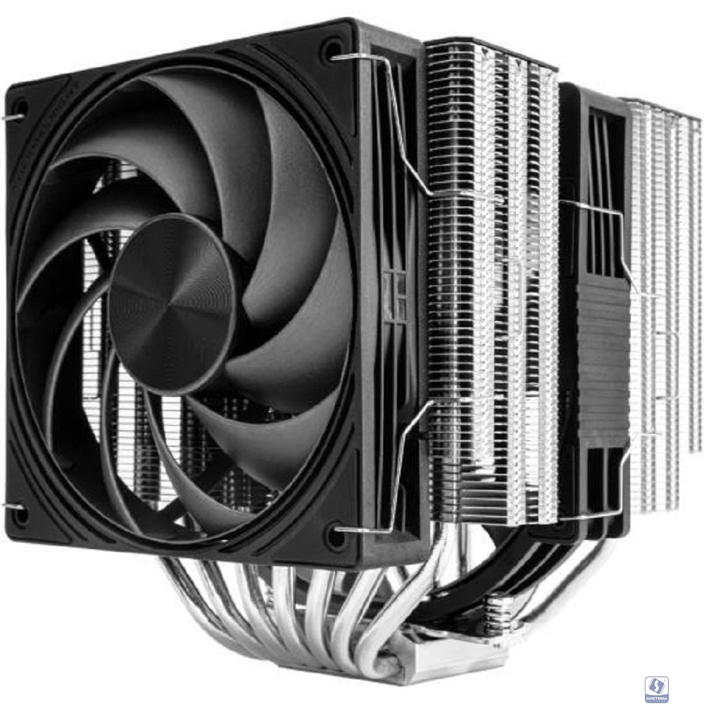 Thermalright Кулер Frost Tower 140  LGA115X/1200/1700/1851/2011/2066/AM4/AM5 (Dual Tower, 120mm + 140mm PWM Fan, медное основание, 7 тепл. трубок 6мм) / TRFT140