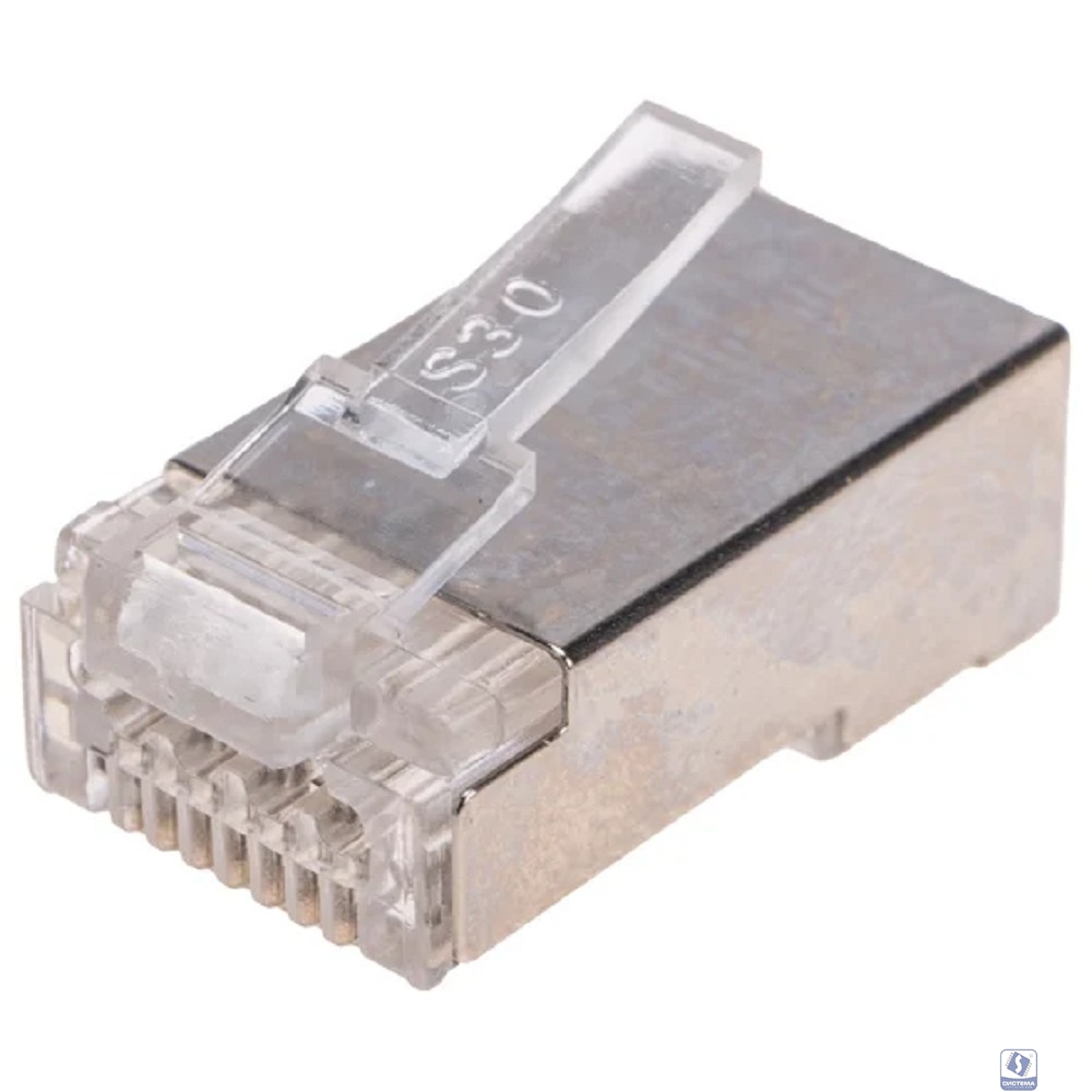 Rexant (05-1029) Разъем сквозной RJ-45(8P8C) под витую пару, FTP, CAT 6 (1 шт)