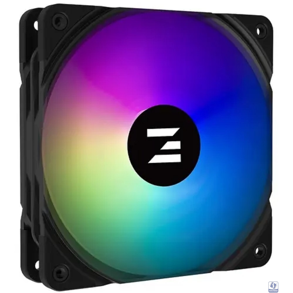 Case fan ZALMAN  ZM-AF120 ARGB черный 4-pin 29.7dB 160gr Ret