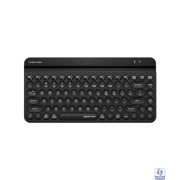 Клавиатура A4Tech Fstyler FBK30 черный USB беспроводная BT/Radio slim Multimedia (FBK30 BLACK)