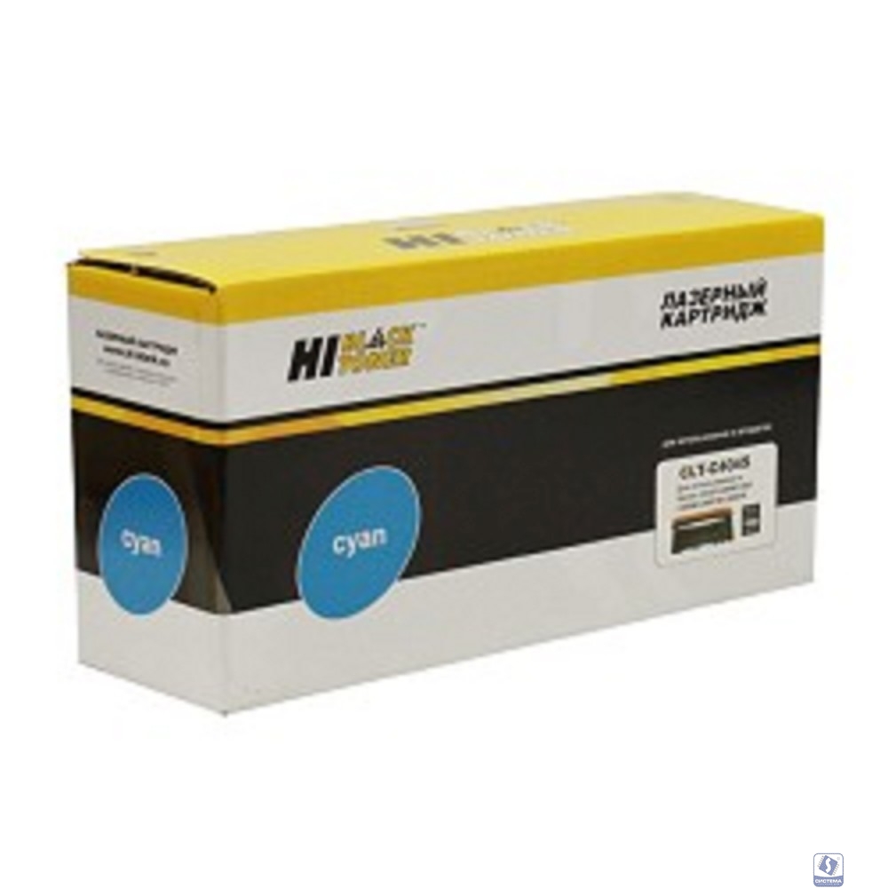 Hi-Black CLT-C404S Картридж для Samsung Xpress SL-C430/C430W/C480/C480W/C480FW (1000стр.) синий, с чипом