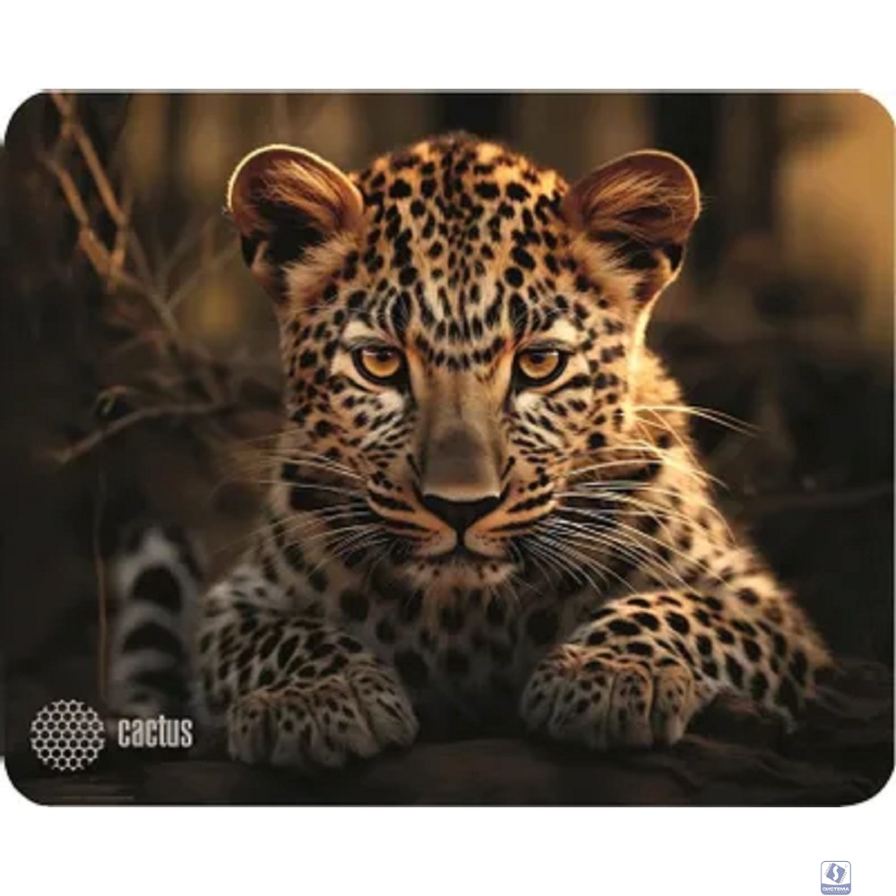 Коврик для мыши Cactus Leopard 250x200x3мм (CS-MP-D06S)