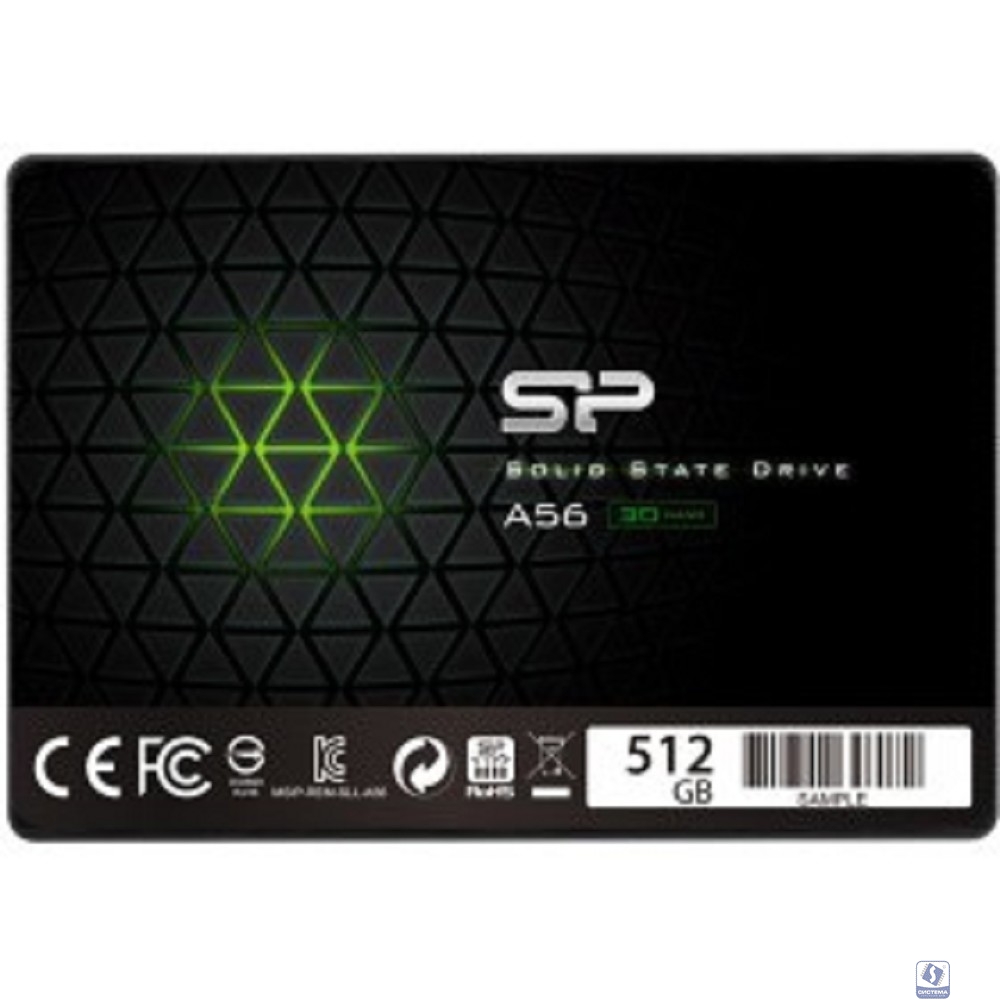 Silicon Power SSD 512Gb A56 SP512GBSS3A56A25 
