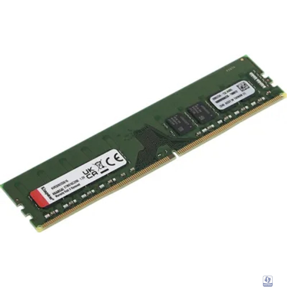 Kingston DDR4 DIMM 16GB KVR32N22D8/16 PC4-25600, 3200MHz, CL22