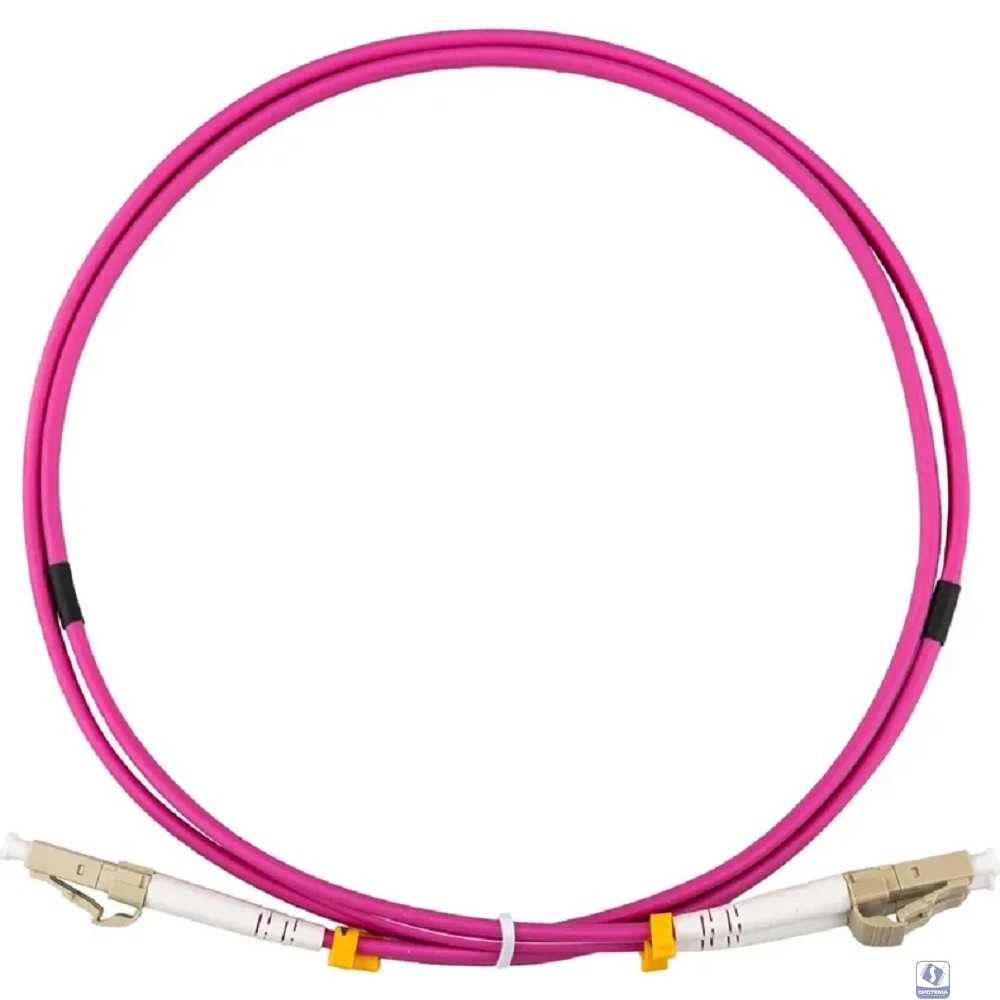 Rexant (50-2611-2) Патч-корд оптический LC/PC(UPC)-LC/PC(UPC) 50/125 ОМ4 (MM) Duplex 2м