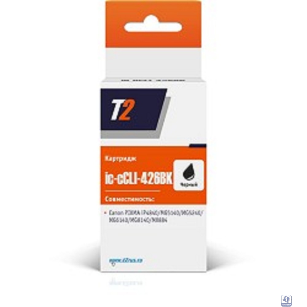 T2 CLI-426GY Картридж (IC-CCLI-426GY) для  Canon Pixma iP4840/iP4940/MG5140/MG5240 серый с чипом
