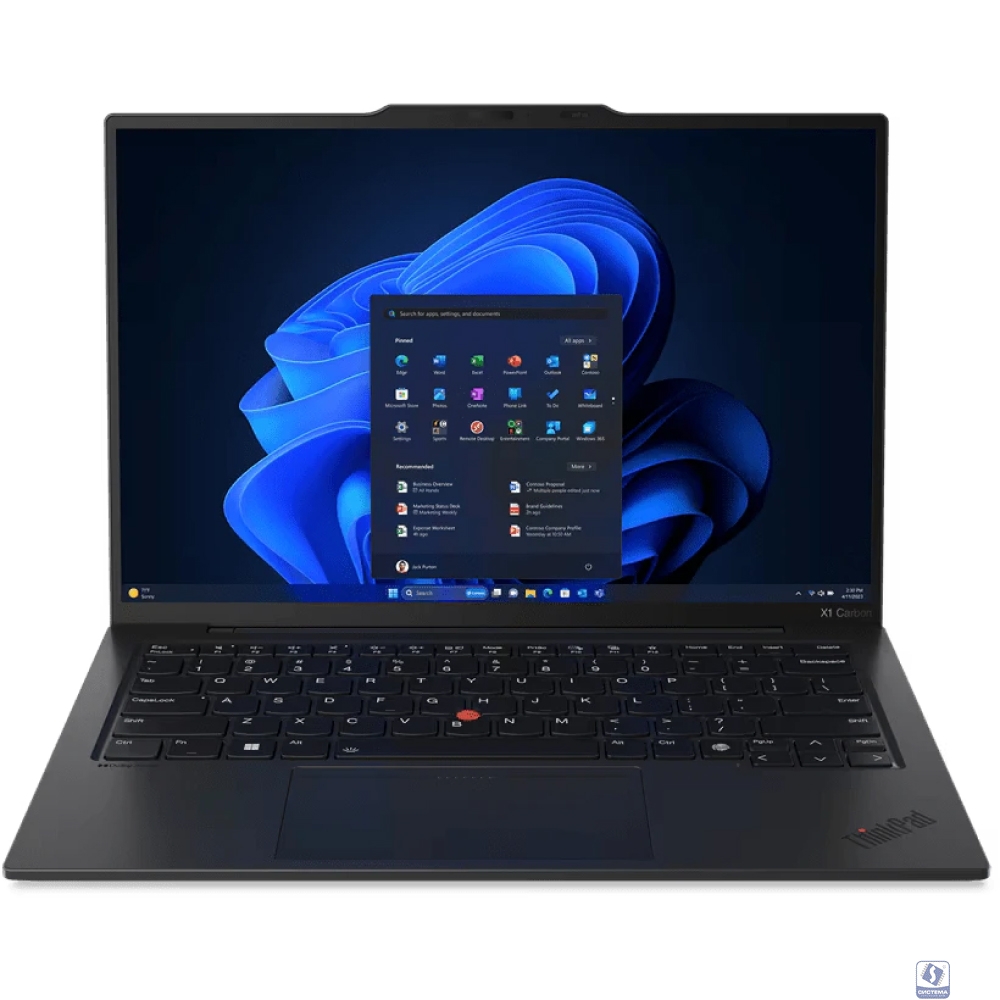 Lenovo ThinkPad X1 Carbon G12 [21KC0000CD_PRO] (КЛАВ.РУС.ГРАВ.) Black 14" 