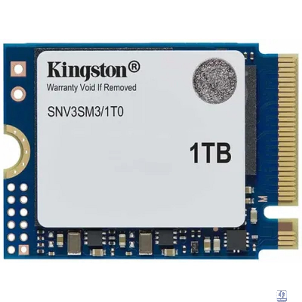 Kingston SSD NV3, 1000GB, M.2(22x30mm), NVMe, PCIe 4.0 x4, 3D TLC, SNV3SM3/1T0